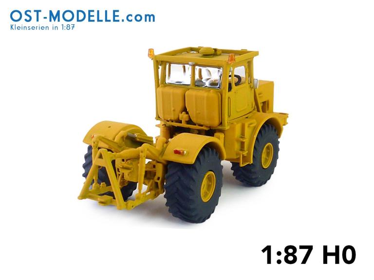 Preview: Traktor Kirovets K701 gelb ohne Motorverkleidung mit Überrollbügel